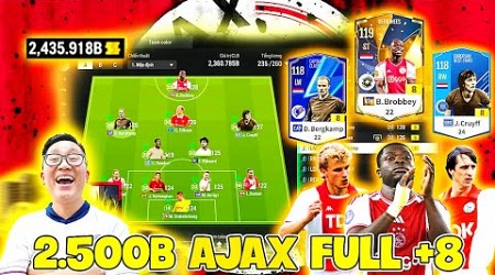 Phá 2400 Tỷ Trong 1 Nốt Nhạc I Love Xây Dựng Đội Hình AJAX AMSTERDAM FULL +8 Cực Khủng FC Online