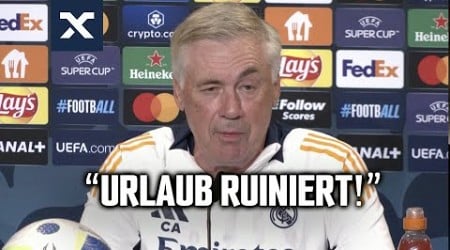 Luxuskader von Real Madrid bereitet Ancelotti Probleme: &quot;Urlaub ruiniert!&quot; 