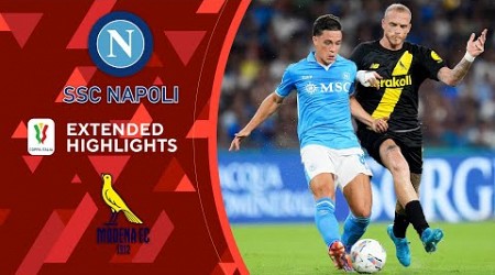 Napoli vs. Modena Extended Highlights | Coppa Italia | CBS Sports Golazo - Europe