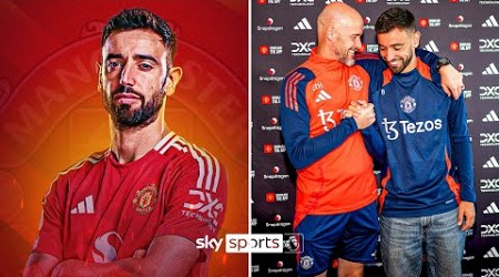 Bruno Fernandes signs NEW deal at Manchester United 