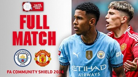 FULL MATCH | Manchester City v Manchester United | 2024 Community Shield