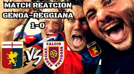 TRASCINATI dal MESSIA! *ESPLODO* | GENOA 1-0 REGGIANA LIVE REACTION