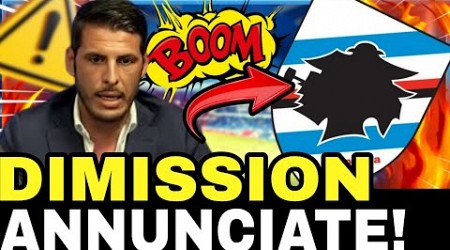 ULTIMO MINUTO! CHE BOMBA! È APPENA SUCCESSO! QUASI NON CI CREDO! NOTIZIE SAMPDORIA