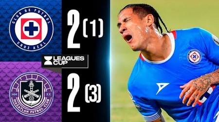 Cruz Azul 2-2 (1-3) Mazatlán | Resumen | Octavos - Leagues Cup 2024