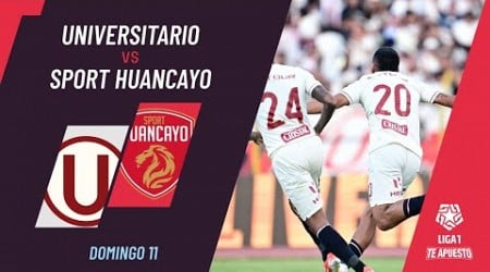 Sport Huancayo 1-1 Universitario de Deportes: resumen EXTENDIDO del partido de hoy por la Liga1 2024