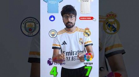 La liga vs EPL club 2024/25 season jersey comparison