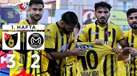 İstanbulspor (3-2) Manisa FK - Highlights/Özet | Trendyol 1. Lig - 2024/25