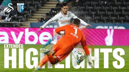 Swansea City v Gillingham | Extended Highlights