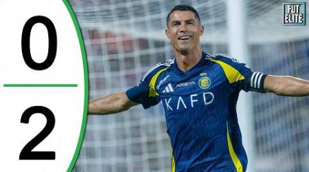 CRISTIANO RONALDO is Back | Al-Taawon vs Al-Nassr 0-2 Highlights &amp; Goals - Saudi Cup 2024