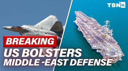 BREAKING: US REINFORCES Middle-East Arsenal; IDF STRIKES Hamas HQ; ROCKETS in the North | TBN Israel