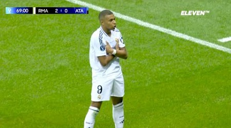 Kylian Mbappe vs Atalanta | Real Madrid Debut 2024