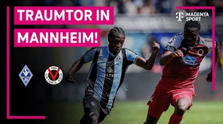 SV Waldhof Mannheim - FC Viktoria Köln, Highlights mit Live-Kommentar | 3. Liga | MAGENTA SPORT