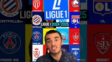 LE CLASSEMENT DE LA LIGUE 1 2024-25 SELON UNE INTELLIGENCE ARTIFICIELLE !!