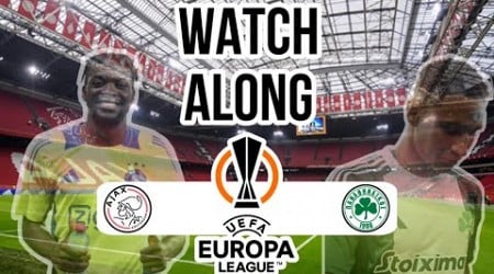 Ajax 0-1 (13-12) Panathinaikos Live | Europa League | Watch Along