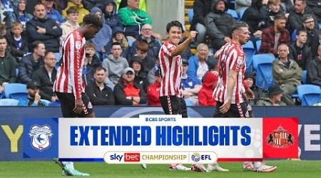 Cardiff City vs. Sunderland: Extended Highlights | EFL Championship | CBS Sports Golazo