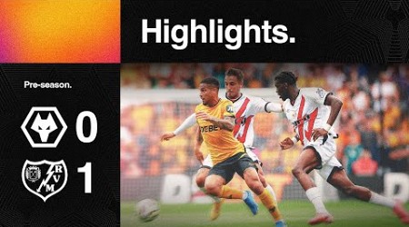 Pre-season comes to an end | Wolves 0-1 Rayo Vallecano | Highlights