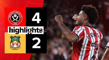 Sheffield United 4-2 Wrexham | Carabao Cup highlights