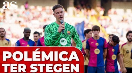 TER STEGEN enfurece al CATALANISMO por lo que pasó al final de su PRIMER DISCURSO como CAPITÁN