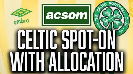 The return of Adam Idah, and why Celtic are spot-on with Glasgow Derby allocation // ACSOM