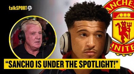 Steve Bruce QUESTIONS If Jadon Sancho Has A FUTURE At Manchester United! 