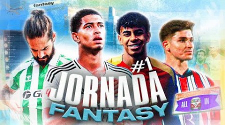 JORNADA 1: ANÁLISIS FANTASY 2024/25 | ALINEACIONES PROBABLES, SANCIONADOS y LESIONADOS | Carrasco