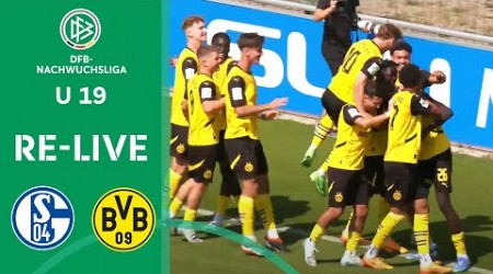 RE-LIVE | Schalke 04 U19 vs. Borussia Dortmund U19 | U 19-DFB-NACHWUCHSLIGA 2024/25