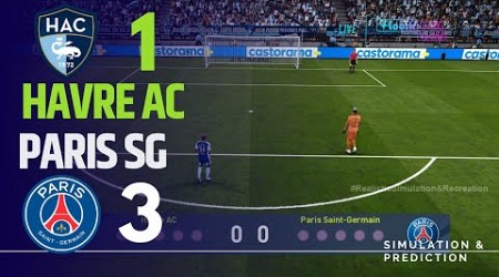 Tirs aux buts ⚽ Havre AC 1-3 Paris SG Ligue 1 2024/25 | Simulation eFootball