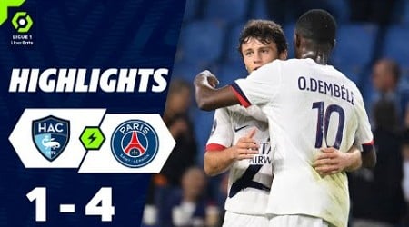 But Ousmane Dembélé | Le Havre vs PSG 1-3 Résumé | Ligue 1 2024-2025