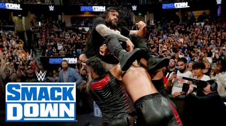 FULL SEGMENT: The Bloodline assault Roman Reigns: SmackDown highlights, Aug. 16, 2024