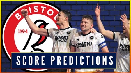 SCORE PREDICTIONS- BRISTOL CITY V MILLWALL “HAPPY HUNTING GROUND?!” #millwall #bristolcity #efl