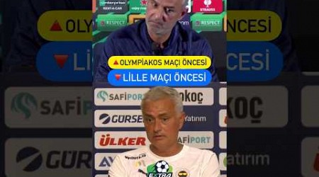 ❌ Jose Mourinho, Lille maçı öncesinde takıma penaltı çalıştırırken kameraları dışarı çıkardı!