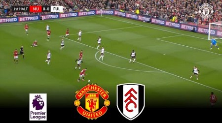 Man United vs Fullham | English Premier League 2024 | Epl Live Stream | eFootball Pes 21 Gameplay