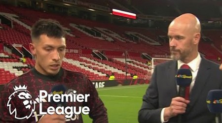 Erik ten Hag, Lisandro Martinez reflect on Man United&#39;s win v. Fulham | Premier League | NBC Sports