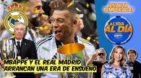 Debut SOÑADO de Mbappé con el REAL MADRID. GOL y TROFEO de Supercopa de Europa | La Liga Al Día