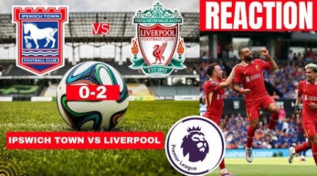 Ipswich Town vs Liverpool 0-2 Live Premier League Football EPL Match Today Score Highlights Vivo