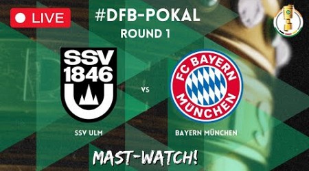 DFB POKAL 2024/25 - Ulm vs Bayern Munchen I LIVE MATCH I ROUND 1