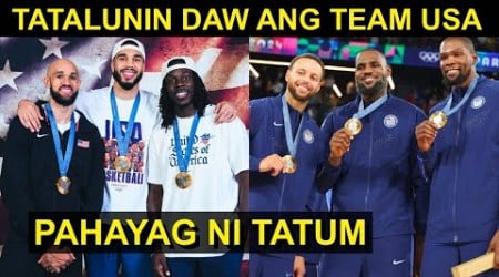 Tatum: Hindi PAPALAG ang Team USA sa Boston Celtics!