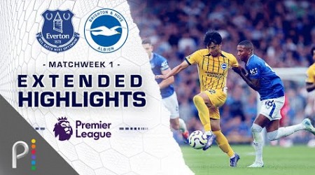 Everton v. Brighton | PREMIER LEAGUE HIGHLIGHTS | 8/17/2024 | NBC Sports