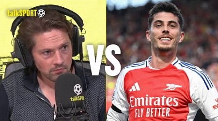 Rory Jennings CLASHES With An Arsenal Fan Who Says Havertz Will Score MORE THAN 20 Goals! 