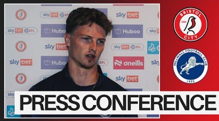 George Tanner Press Conference | Bristol City vs Millwall