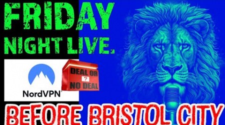 Friday Night Live - Are we being set up by the EFL Nord VPN Deal? #vpn #millwall