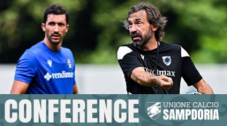 Frosinone-Sampdoria: la conferenza di Pirlo