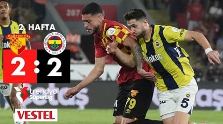 Vestel | Göztepe (2-2) Fenerbahçe - Highlights/Özet | Trendyol Süper Lig - 2024/25