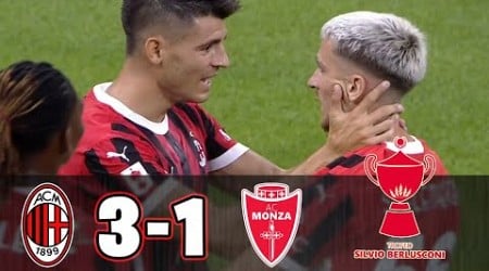 GOL E HIGHLIGHTS Secondo Trofeo Berlusconi MILAN MONZA 3-1 