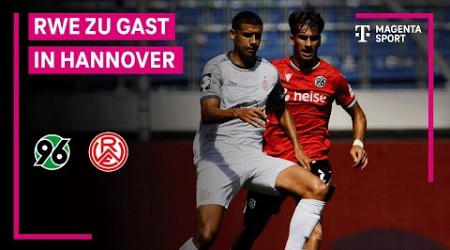 Hannover 96 II – Rot-Weiss Essen, Highlights mit Live-Kommentar | 3. Liga | MAGENTA SPORT