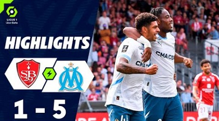 Stade Brestois - Olympique de Marseille 1-5 Résumé | Ligue 1 - 2024/2025