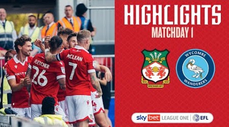 HIGHLIGHTS | Wrexham AFC vs Wycombe Wanderers