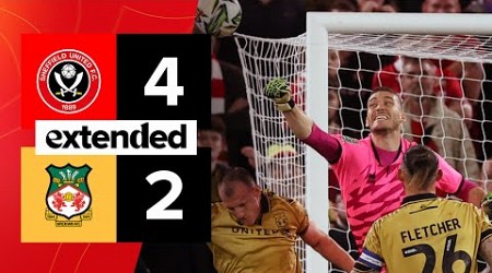 Sheffield United 4-2 Wrexham | Extended Carabao Cup highlights