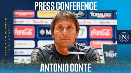 LIVE | La conferenza stampa di Mister Antonio Conte alla vigilia di Hellas Verona - Napoli