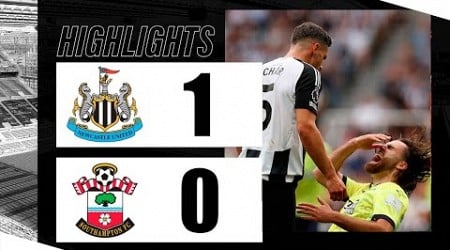 Fabian Schär RED CARD | Newcastle vs Southampton 1-0 Highlights | Premier League 2024/25